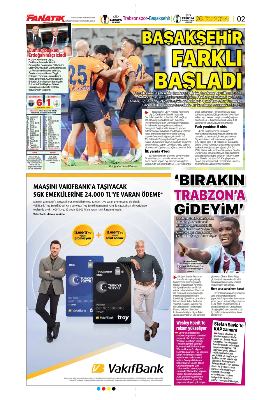 "Anderson Talisca savaşı" | Sporun manşetleri - 5