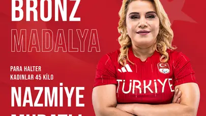 Milli sporcu Nazmiye Muratlı, Paris 2024'te bronz madalya kazandı Milli sporcu Nazmiye Muratlı, Paris 2024'te bronz madalya kazandı