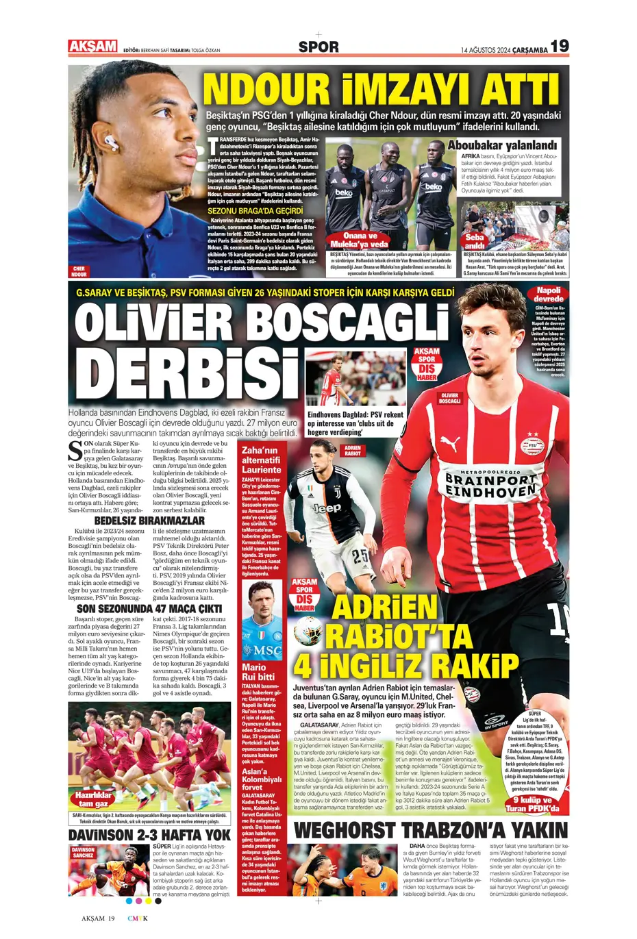 "Yüzde bin şanssızlık" | Sporun manşetleri - 2