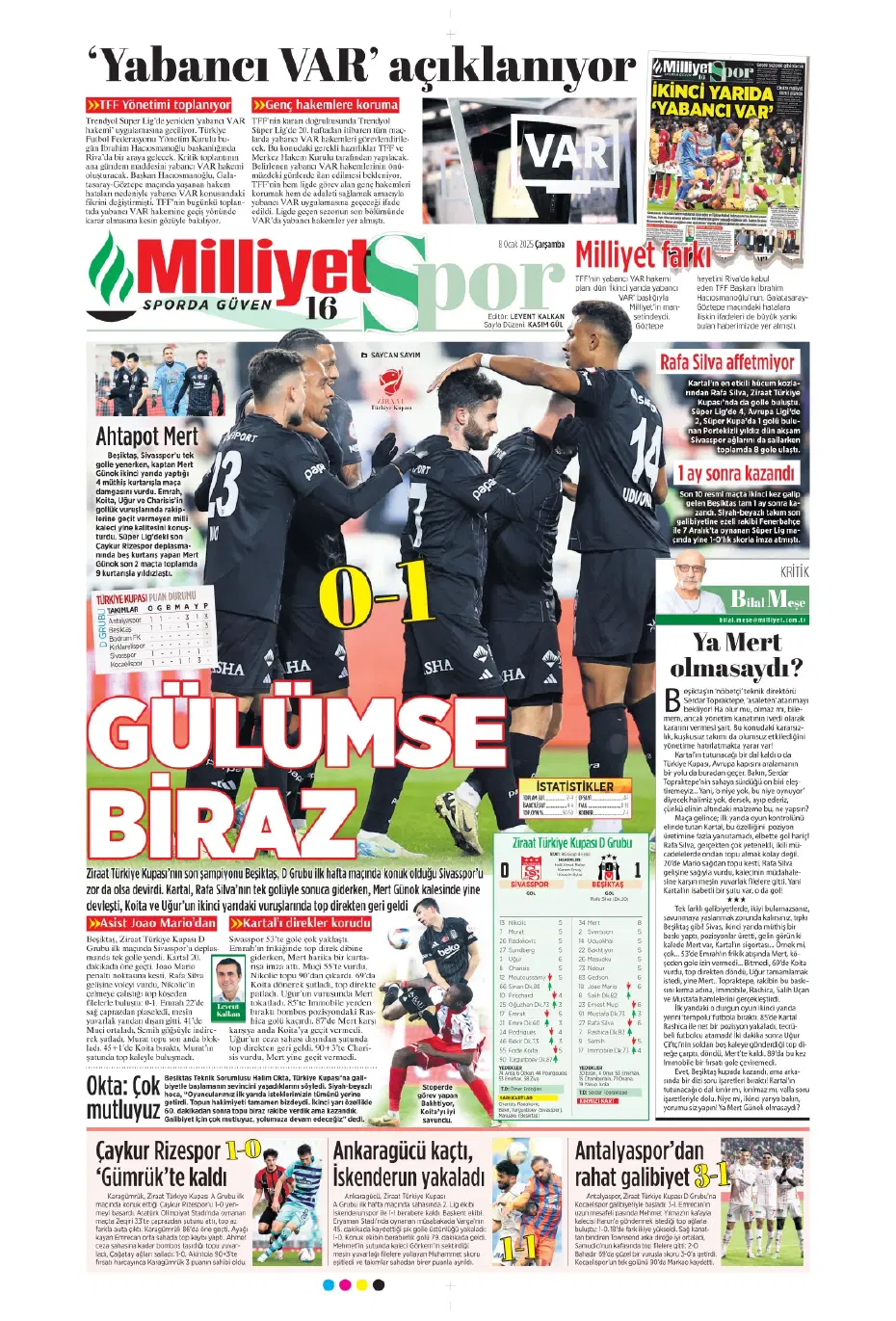 "Fenerbahçe'de büyük gün" | Sporun manşetleri (8 Ocak 2025) - 16 "Fenerbahçe'de büyük gün" | Sporun manşetleri (8 Ocak 2025) - 16