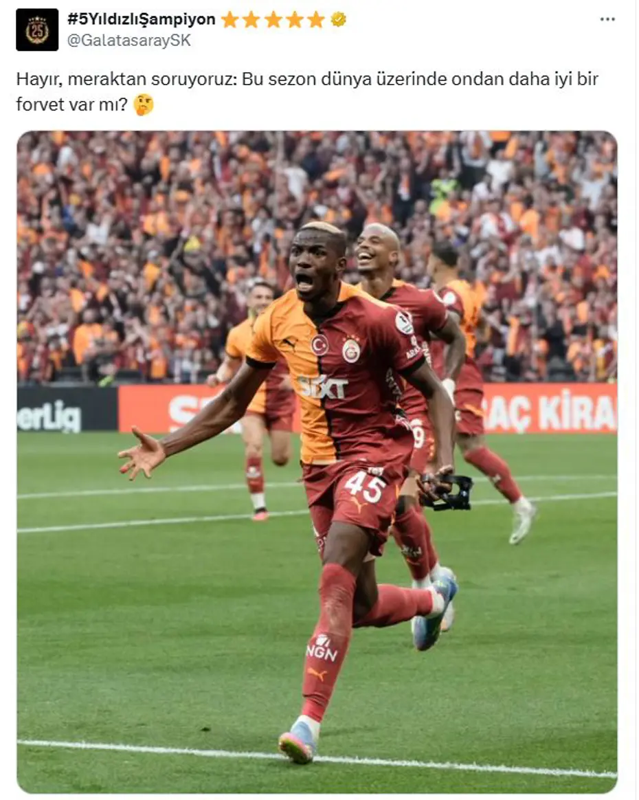 Galatasaray'dan Acun Ilıcalı'ya flaş gönderme: Anında binlerce beğeni aldı - 2