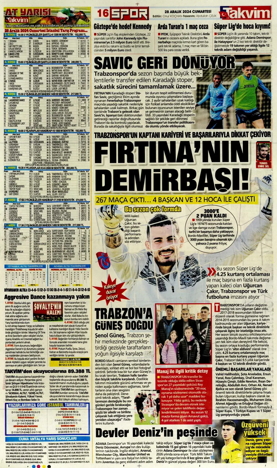 "Ronaldo'nun talebiyle En-Nesyri'ye 40 milyon euro" | Sporun manşetleri - 28