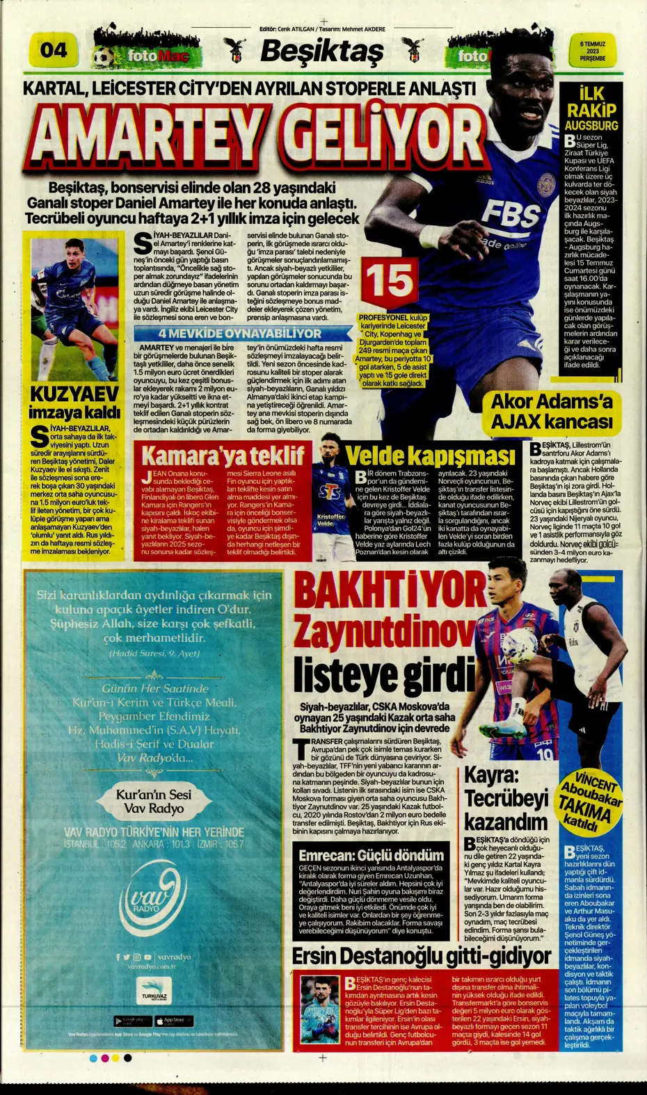 "Icardi'de Enrique krizi" | Sporun manşetleri (6 Temmuz 2023) - 12