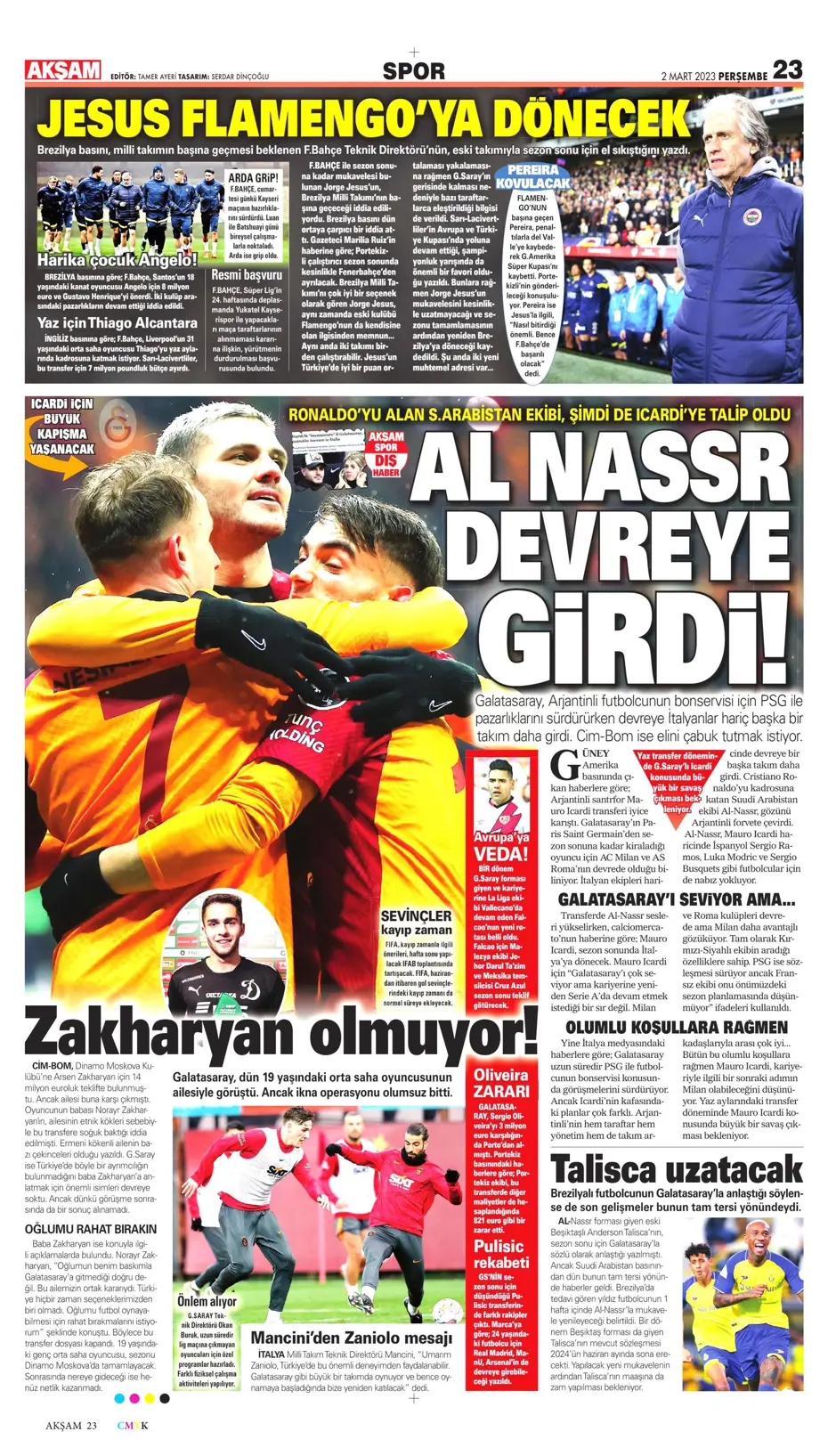 "Moura'da heyecanlı bekleyiş" | Sporun Manşetleri - 2