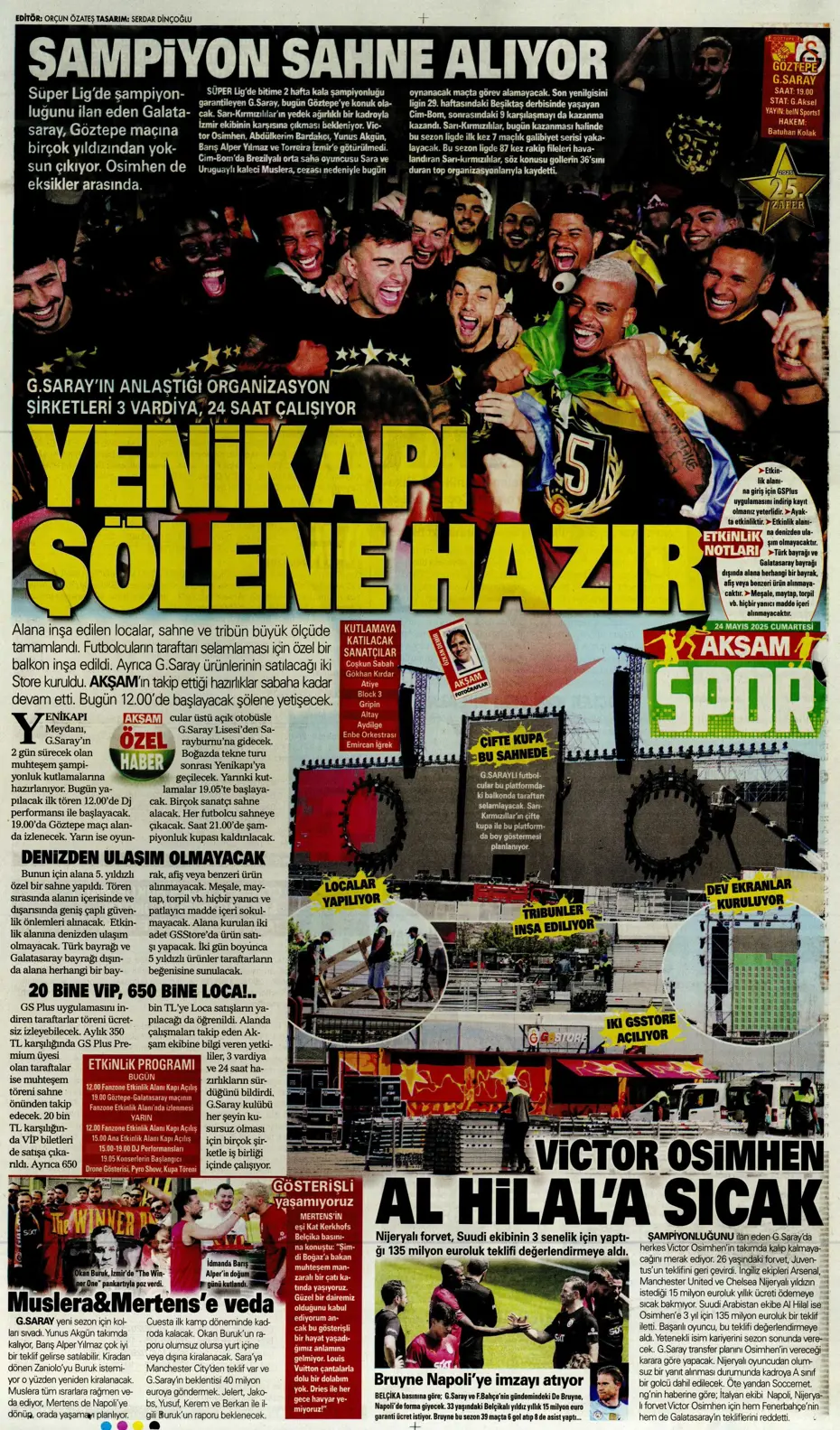 "Final-Four'da Fenerbahçe destanı" | Sporun manşetleri - 2