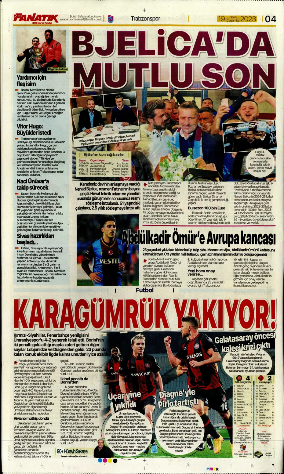 "Galatasaray'ın şov gecesi" | Sporun Manşetleri - 9 "Galatasaray'ın şov gecesi" | Sporun Manşetleri - 9