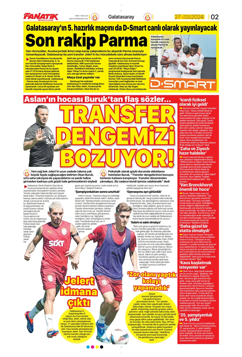 "Rodrigo Becao'ya Lyon kancası" | Sporun manşetleri - 5