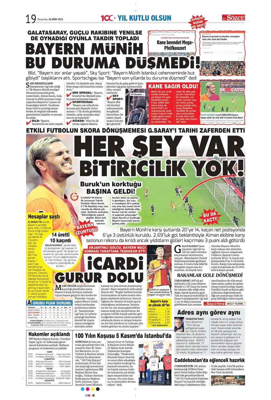 "Okan hoca haklıymış!" | Sporun manşetleri (26 Ekim 2023) - 25 "Okan hoca haklıymış!" | Sporun manşetleri (26 Ekim 2023) - 25