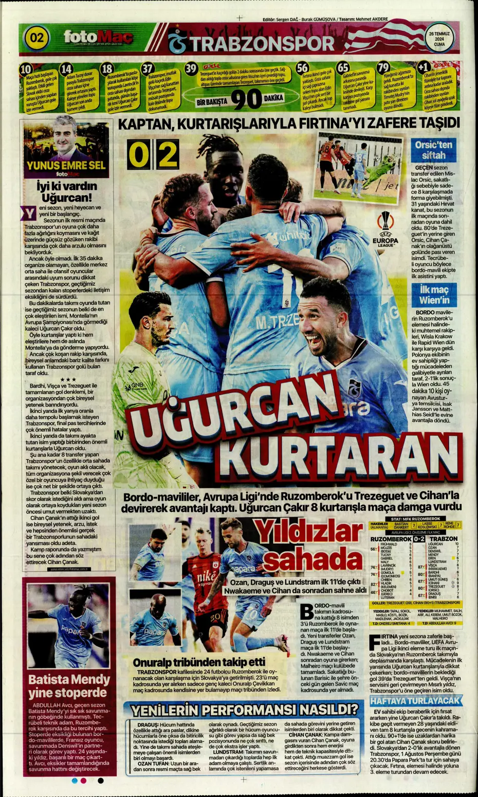 "Anderson Talisca savaşı" | Sporun manşetleri - 10