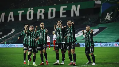 Kocaelispor şampiyonluk için geri sayıma geçti