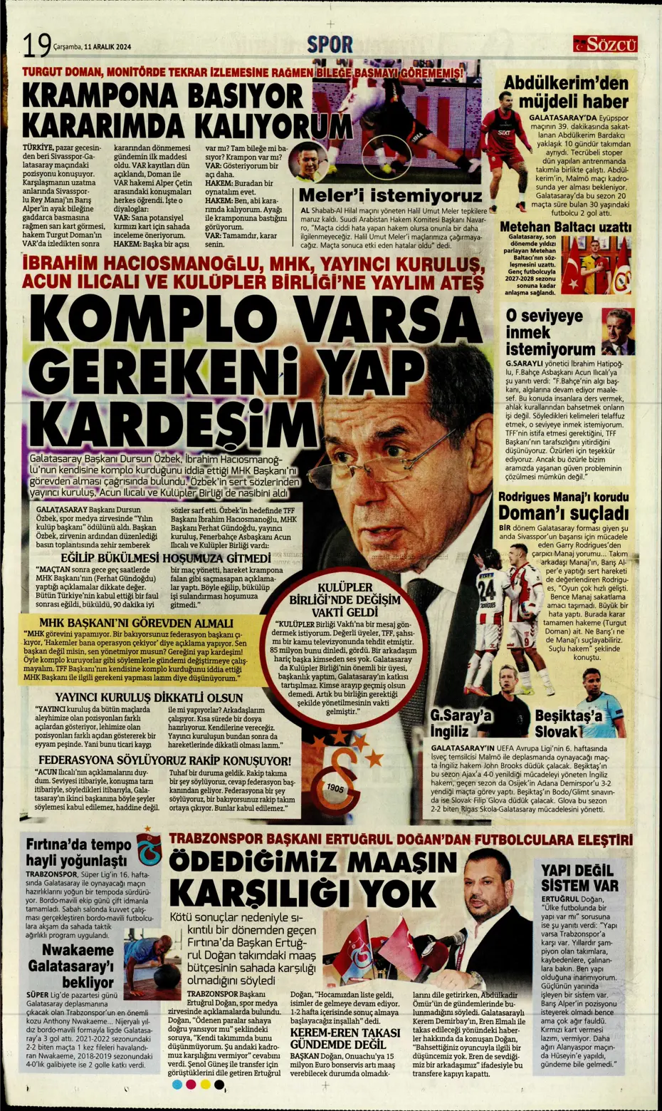 "Galatasaray'dan Talisca bombası" | Sporun manşetleri - 22