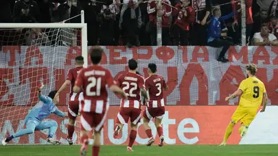 Bodo/Glimt, Olympiakos'a yenilse de turladı
