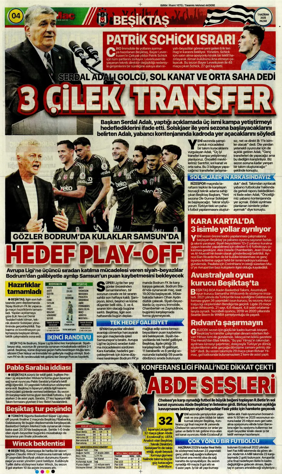 "Galatasaray'dan Lewandowski bombası" | Sporun manşetleri - 13