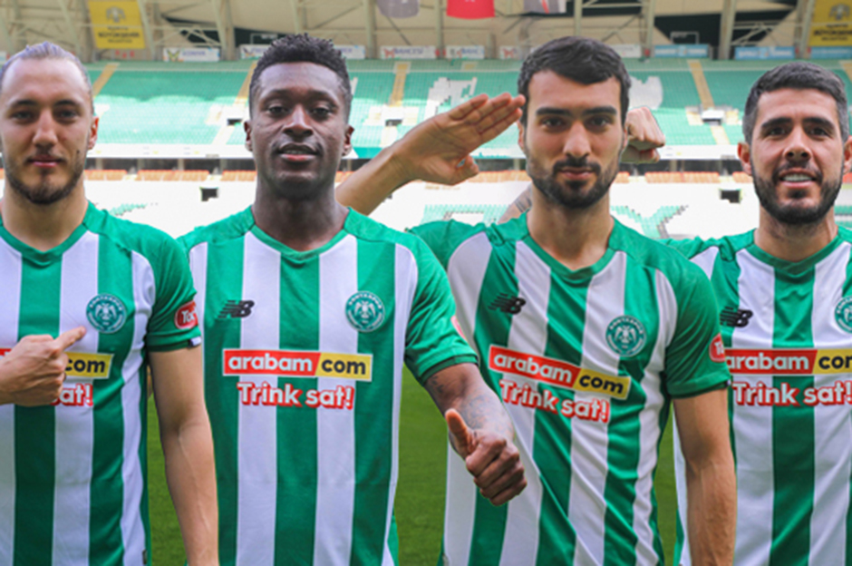 Süper Lig ekibi Konyaspor'da 4 yeni imza