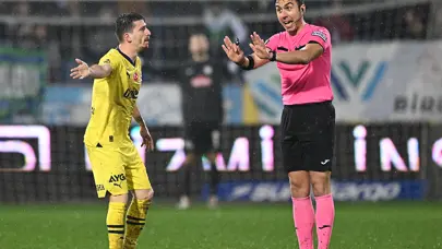 Trio ekibinden Rizespor - Fenerbahçe maçında penaltı ve kırmızı kart yorumu