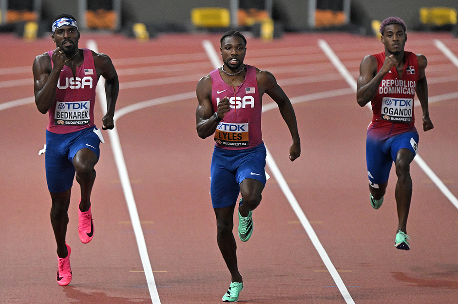 Noah Lyles'tan tarihi başarı: Usain Bolt'tan bu yana ilk kez...