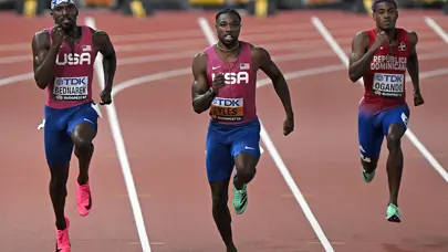 Noah Lyles'tan tarihi başarı: Usain Bolt'tan bu yana ilk kez...