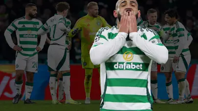 Şampiyonlar Ligi'nde kendi kalesine akılalmaz gol: Saha ortasında toplantıya sebep oldu