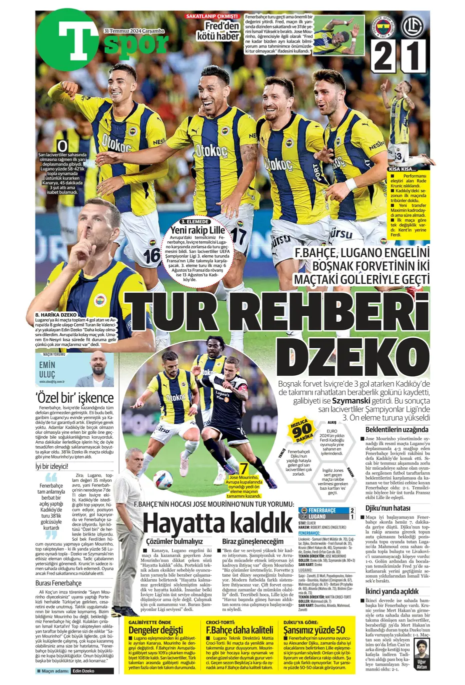 "Galatasaray'da orta sahada kriz var" | Sporun manşetleri - 34