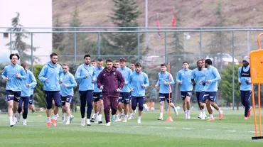 Trabzonspor antrenmanında 6 eksik