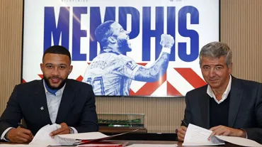 Depay imzayı attı!