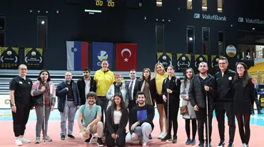 VakıfBank'tan anlamlı etkinlik: Dünyada bir ilki gerçekleştirdiler