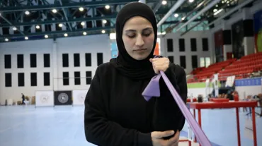 "Erkek sporu" diyenlere aldırmadı: Milli sporcu Şükriye Yılmaz'ın bileği bükülmüyor