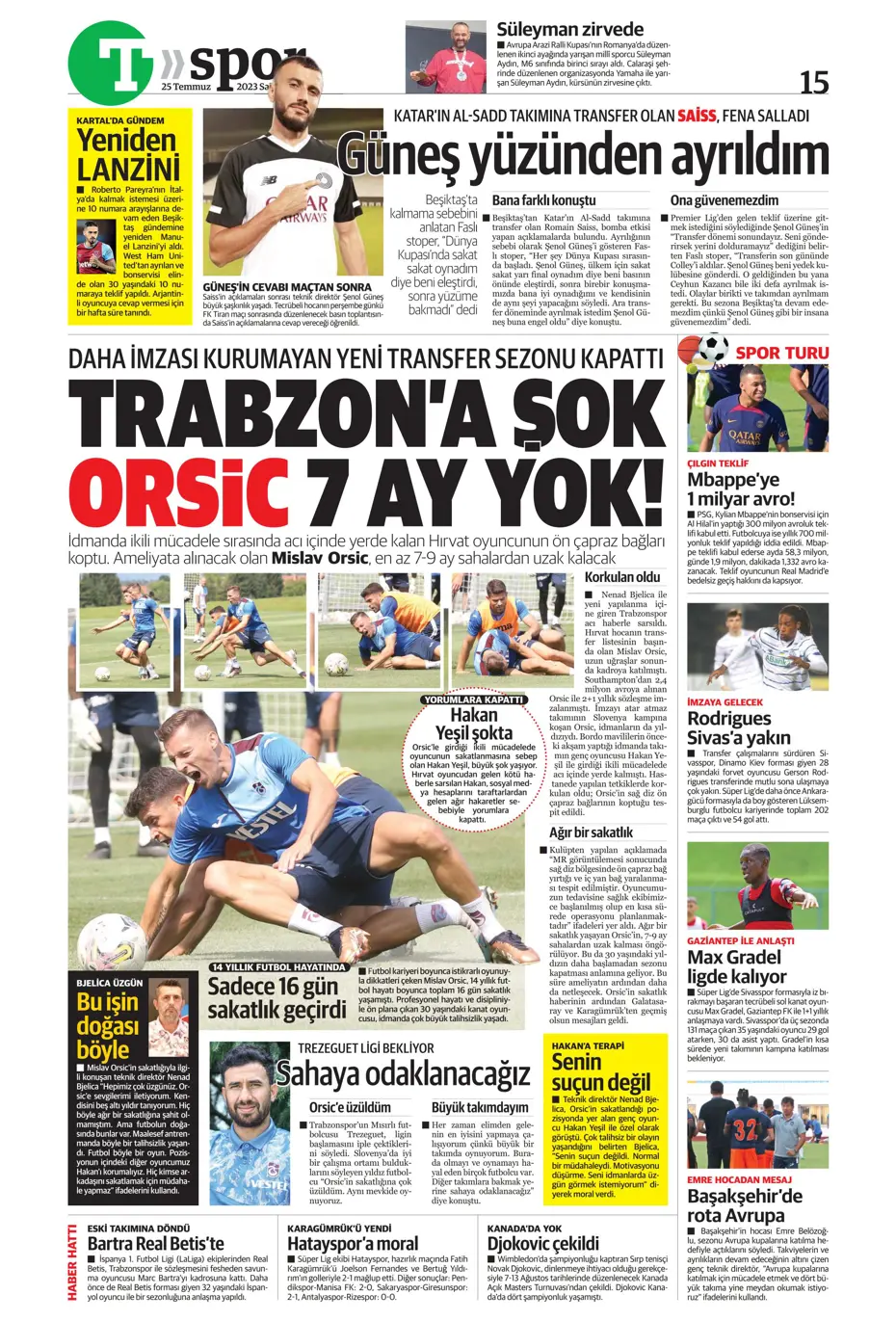 "Coutinho'da ikna turu" | Sporun Manşetleri - 37