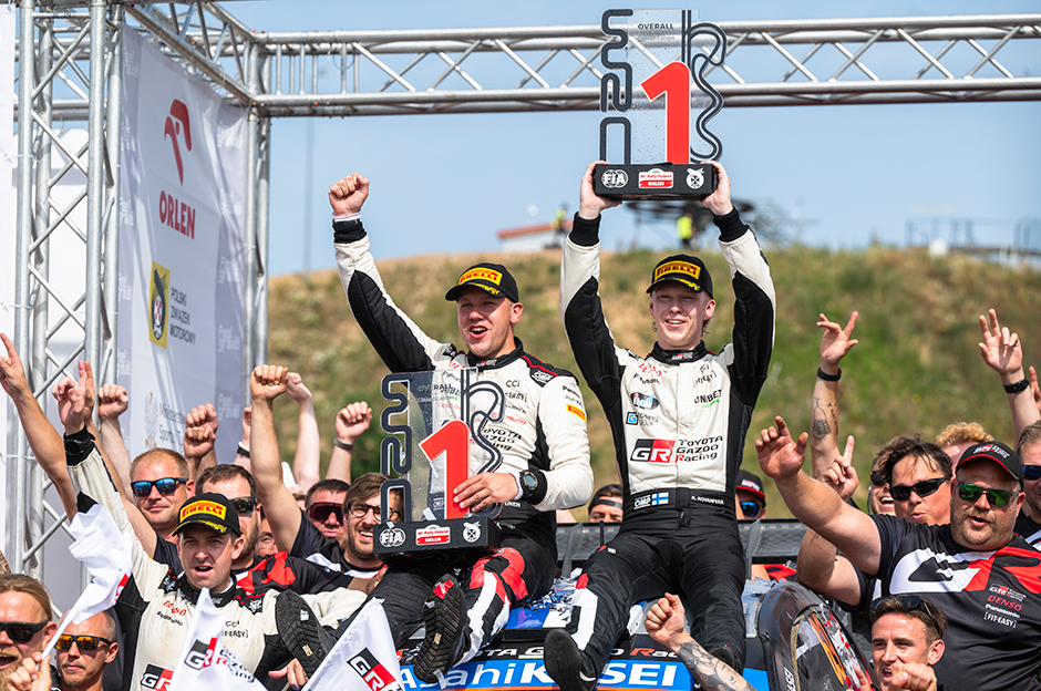 Dünya Ralli Şampiyonası'nın 8. ayağı Letonya Rallisi'ni Kalle Rovanpera kazandı