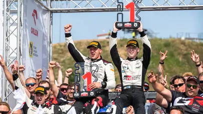 Dünya Ralli Şampiyonası'nın 8. ayağı Letonya Rallisi'ni Kalle Rovanpera kazandı