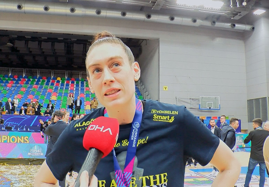 EuroLeague Kadın | 35 sayı ile rekor kıran MVP Stewart: "Hedefimiz EuroLeague'di"