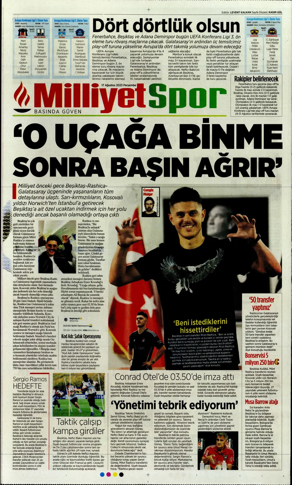 "Anderson Talisca için yoğun mesai" | Sporun Manşetleri - 24