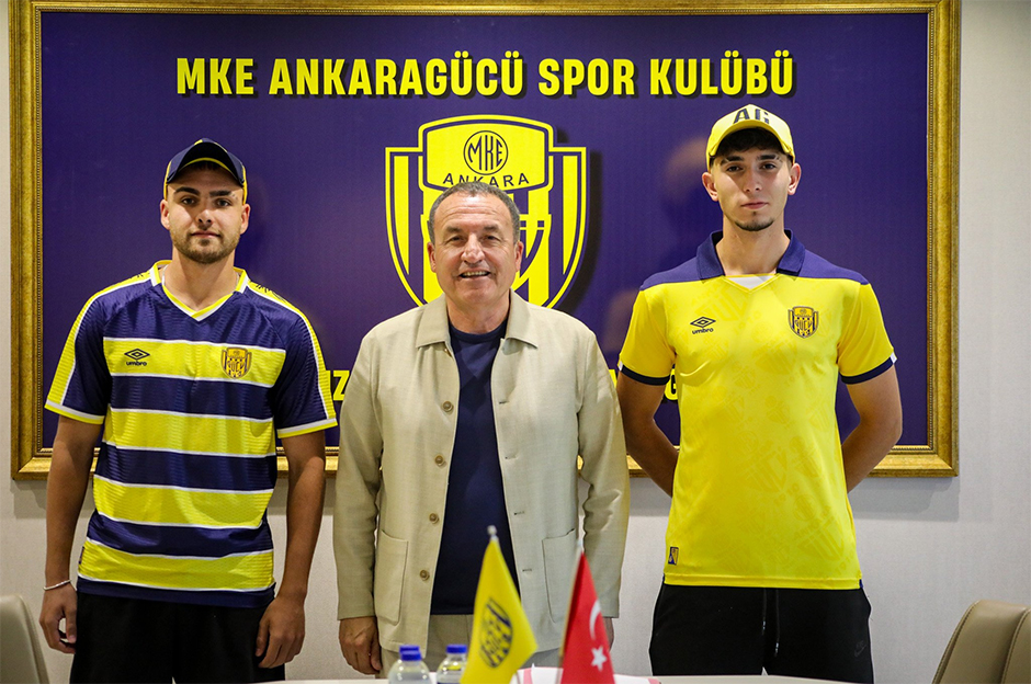 Ankaragücü'ne altyapıdan iki takviye