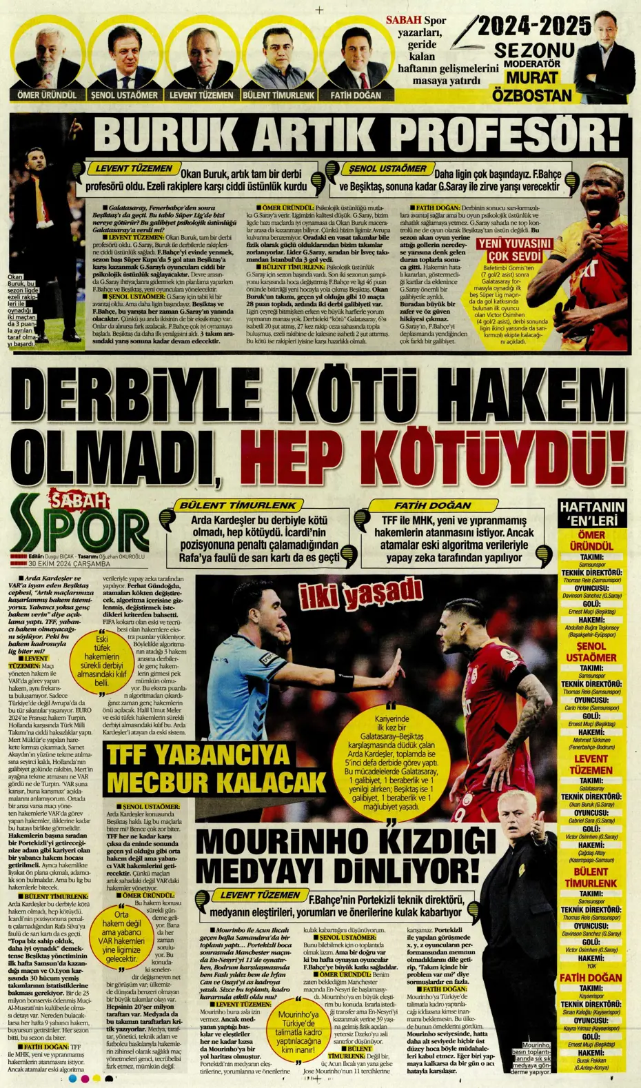 "Anderson Talisca atağı" | Sporun manşetleri - 25