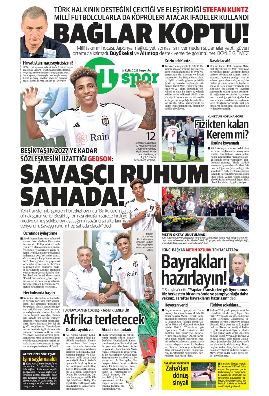 "Andre Gomes'te geri sayım" | Sporun Manşetleri - 40