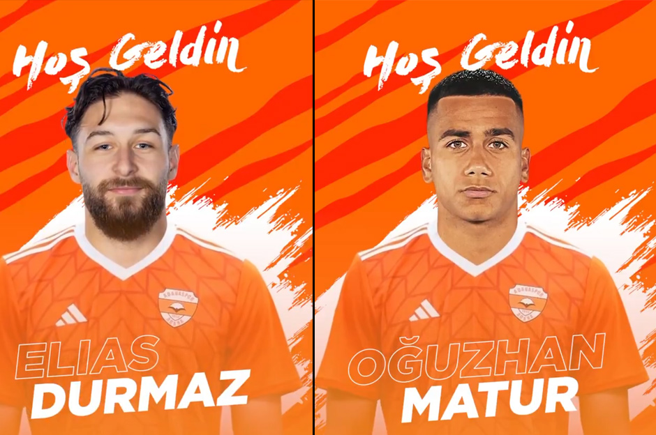 Adanaspor'dan iki son gün transferi