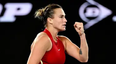 Avustralya Açık'ta tek kadınlarda ilk finalist Aryna Sabalenka