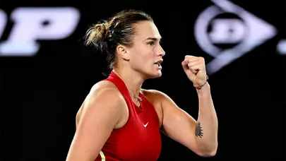 Avustralya Açık'ta tek kadınlarda ilk finalist Aryna Sabalenka