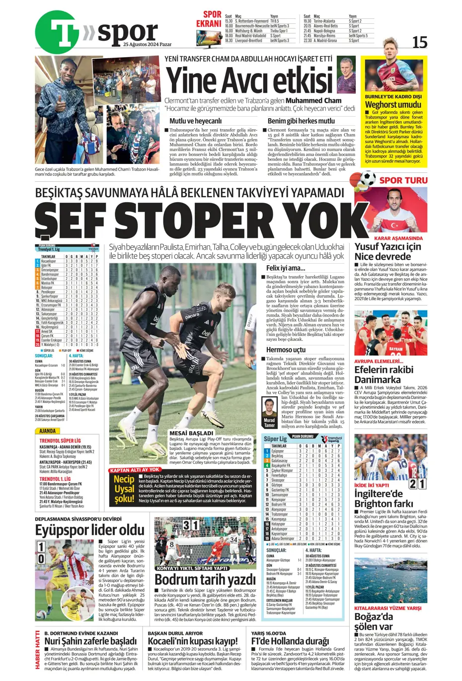"Fenerbahçe'den yıldız bombardımanı" | Sporun manşetleri - 38 "Fenerbahçe'den yıldız bombardımanı" | Sporun manşetleri - 38