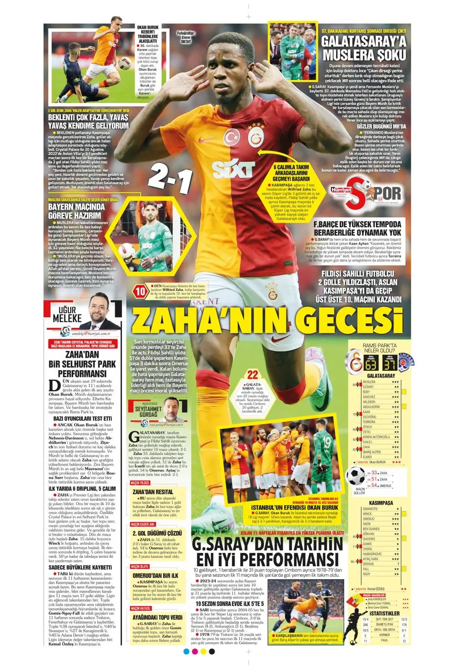 "Derbinin şifresi ilk çeyrek" | Sporun manşetleri (4 Kasım 2023) - 22