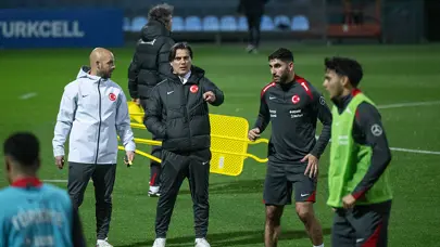 A Milli Takım'ın son antrenmanında 3 eksik