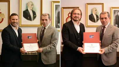 Okan Buruk ve Ayhan Akman, Galatasaray Kulübü üyesi oldu