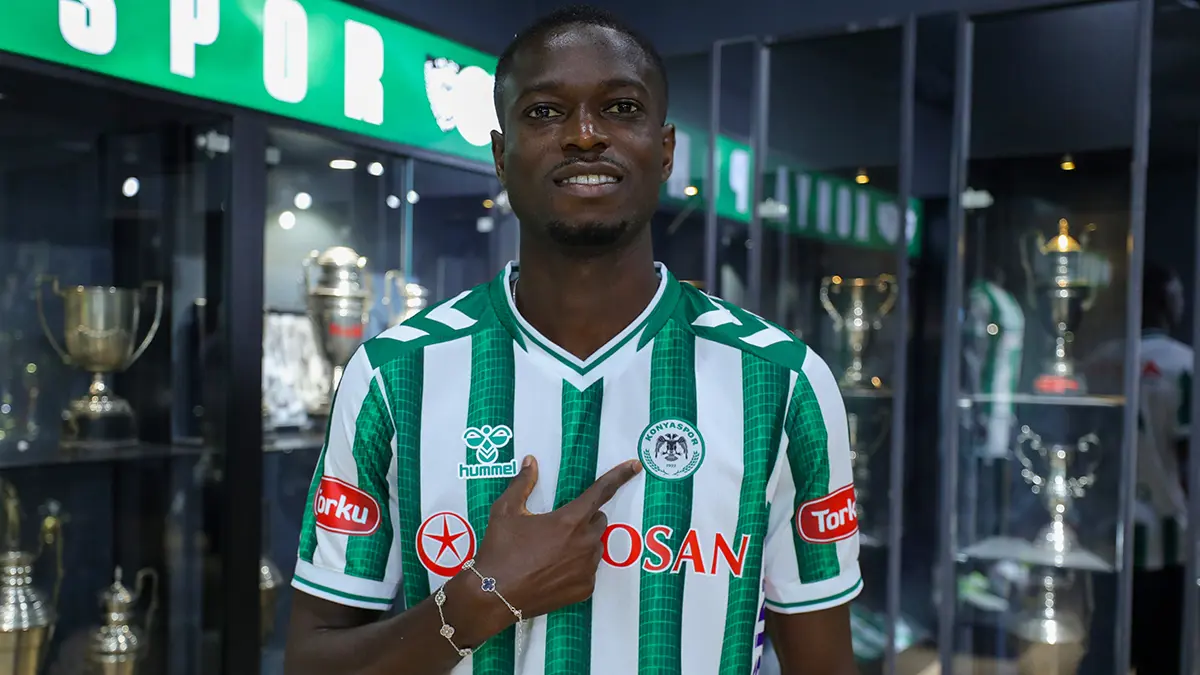 Konyaspor, Ebrima Colley'i kiralık olarak kadrosuna kattı