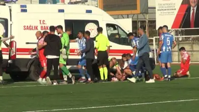 Korkutan sakatlık: Futbolcunun dili boğazına kaçtı