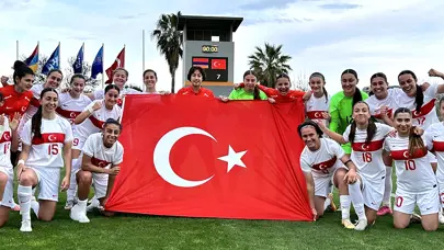 U19 Kadın Milli Takımı, Ermenistan'ı 7-0 yendi