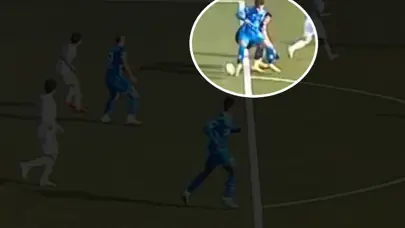 İZLE | Herkes Türkiye Kupası'nda atılan bu golü konuşuyor: Maça damga vuran ilginç an