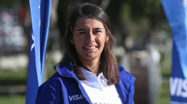 Milli yelkenci Ecem Güzel, Portekiz'de zirvenin sahibi