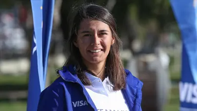 Milli yelkenci Ecem Güzel, Portekiz'de zirvenin sahibi