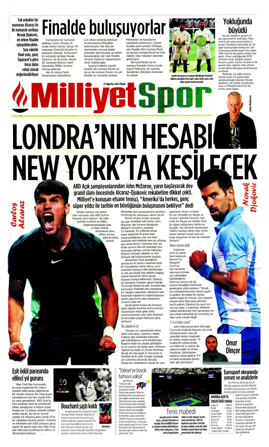 "Mertens sürprizi" | Sporun manşetleri (27 Ağustos 2023) - 28