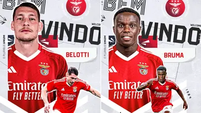 Benfica'dan son günde 2 transfer: Belotti ve Bruma